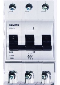 Resim Siemens 3 X 20 Amper Üç Kutuplu Otomatik Sigorta 5sq2370-2ya20 