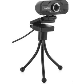 Resim Dark Wcam11 1080p Usb Web Kamera & Mini Tripod 