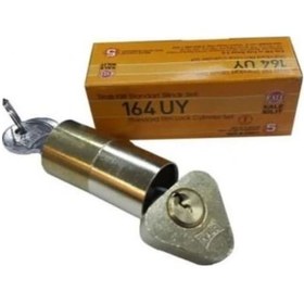 Resim Kale 164/UY 164UY trajlı apartman demir kilidi silindiri bareli 