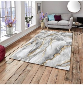 Resim Ideal Kadife 4 M2 Ve 6 M2 Seçenekli Lastikli Halı Örtüsü 204 