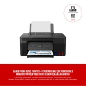 Resim Canon Pixma G2470 Tarayıcı + Fotokopi Renkli Çok Fonksiyonlu Mürekkep Püskürtmeli Yazıcı (Canon Eurasia Garantili) 