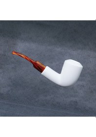 Resim Yunar Mirela 9mm. Filtreli Akrilik Saplı Lületaşı Pipo 12505m 