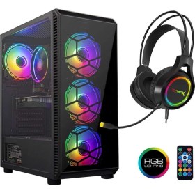 Resim Turbox TX1281 Intel Core I5 650 8gb Ram 256GB SSD 4gb R7 240 Freedos Masaüstü Oyun Bilgisayarı 