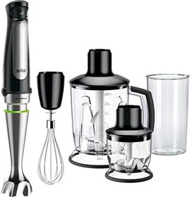 Resim Braun MultiQuick MQ 700 Soup Multiquick 7 el mikseri (750 Watt) siyah 