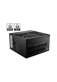 Resim Msi Mpg A1000g Pcıe5 1000w 80 Plus Gold 14cm Fanlı Full Modüler Power Supply 