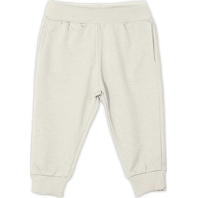 Resim İki İplik Eşofman Altı Krem 