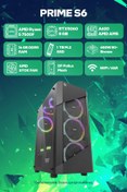 Resim Game Garaj Prime S6 AMD Ryzen 5 7500F 16GB RAM 1TB SSD RTX5060 FreeDOS Oyuncu Tavsiye Sistem 