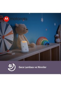 Resim Motorola PIP11 Dect Dijital Bebek Telsizi Beyaz - Siyah 