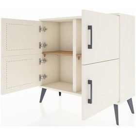 Resim Arges Şifonyer 2 Raflı 4 Kapaklı 88x30x80 Aytaşı-aytaşı/çam Aytaşı/çam 