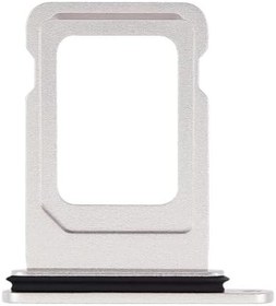 Resim iPhone 14 Uyumlu Sim Tepsisi Sim Kart Yuvası Beyaz 