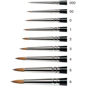 Resim Winsor Newton Samur Tezhip Fırçası. Seri 7 - N 2/0 