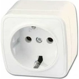 Resim Sıva Üstü Topraklı Priz - 