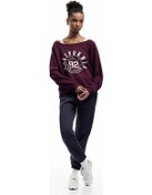 Resim Koton Pamuklu Şardonlu Cepli Beli Bağcıklı Oversize Jogger Eşofman Altı Gri 6wal40037ık Gri 