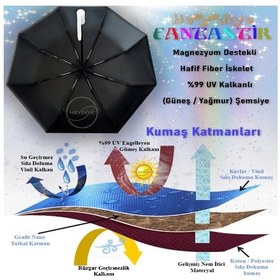 Resim Heydiye Fantastik Kids Uv99+ Güneş / Yağmur Poni Otomatik Aç/kapa Şemsiye Çok Renk 