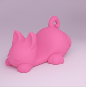 Resim lampara Sevimli Kedi Telefon Tutucu – Masaüstü Destek Standı 