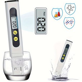 Resim Cloud Prime TDS Ölçer - Ev ve Akvaryumlar için Su Kalitesi Test Cihazı, M2 Model, Pil ile Çalışır, Doğru Seviye Algılama, İçme Suyu, Balık Tankları ve Göletler için Test Aracı 