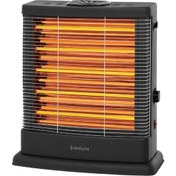 Resim Minisan Maxi MS-2500 Elektrikli Isıtıcı Soba Krem 