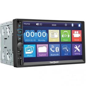 Resim harward HR-G754 Teyp Double Dın 7 İnç Mirrorlink 