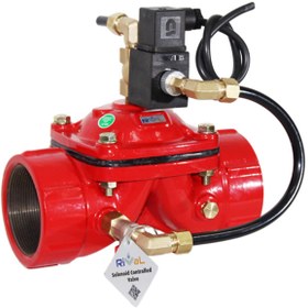 Resim RVL 3" (dişli) Elektrik Flatörlü Seviye Kontrol Vanası Pn16 