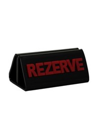 Resim Rezerve Adisyonlu Siyah - Kırmızı 