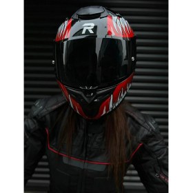 Resim Rivox R1 Venom Kapalı Kask 