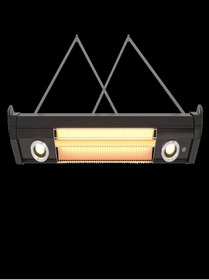 Resim Mirkraft VEGA 2500W Sarkıt Tipi Karbon Infrared Isıtıcı 