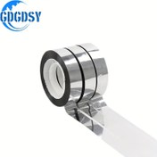 Resim GDGDSY Metal Gümüş Ayna Bantı - 3 Rulo, 1/2 İnç Kendinden Yapışkan Dekoratif Bant, DIY El Sanatları, Duvar Dekoru, TV Çerçeve ve Hediye Sarma için, Dekoratif Bant 
