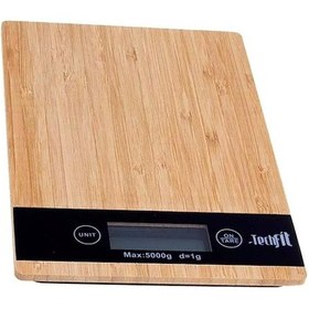 Resim Go İthalat Dijital Bambu Mutfak Terazi 5kg Tf-1007 