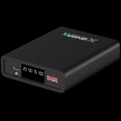 Resim Enerx Powerbank 10000 Mah 2.1 Amper LED Göstergeli ENR-P1025DC Siyah 