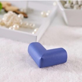 Resim 4'lü Xxl Jumbo V Tipi Mavi Köşe Koruyucu -72 Mavi 