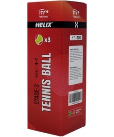 Resim Helix Tenis Topu 4-7 Yaş 3lü Ht-300 Ttf&ıtf Onaylı 