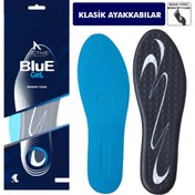 Resim Blue Gel Tabanlık - Darbe Emici, Yumuşak, Masaj Noktalı Konfor Klasik Tabanlık 