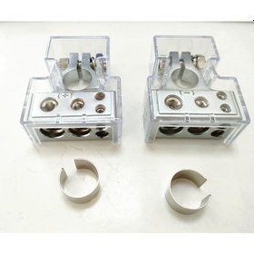 Resim Yaleker Araba Ses Sistemi Güç Kaynağı Bağlantı Ucu - Evrensel Uyumlu, Dayanıklı Malzeme, Kolay Kurulum 524 Gümüş Kapaklı Ve Arkalıklı 