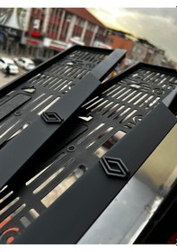 Resim Renault Mat Pleksi Plakalık 