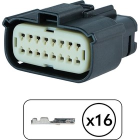Resim MOLEX Far Soketi 16 Pin Kablosuz 
