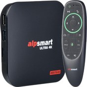 Resim 4K Android Tv Box 4Gb Ram 64Gb Hafıza As575-X3 Alpsmart