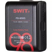 Resim SWIT PB-M98S 14.4V 98Wh Pocket Battery with D-Tap and USB Output (V-Mount) 