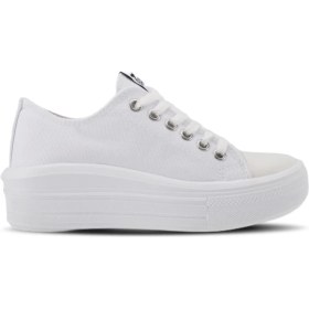 Resim Slazenger SUN Kadın Sneaker Koşu & Yürüyüş Ayakkabısı Beyaz 