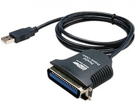 Resim Usb To Lpt Çevirici Kablo - 1284 Paralel Yazıcı Printer Kablosu 