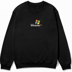 Resim Windows XP - Sweatshirt - Siyah / XL 