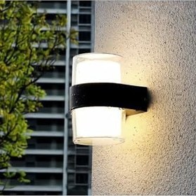 Resim Cata 12 W İki Yönlü Led Duvar Aplik - Gün Işığı (3000K) - Siyah - Ip54 - Ct-7048,Siyah, 