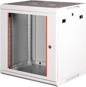 Resim Lande - 12U 19" Duvar Tipi Rack Kabinet - Genişlik: 600 mm | Derinlik: 450 mm - Açık Gri (Demonte) 