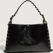 Resim Avrupa ve Amerika Sokak Punk Tarzı Büyük Kapasiteli Kadın Omuz Çantası, Halat Tutma Kolu Tasarımı, Moda El Çantası, Zarif Kadın Koltuk Çantası, Günlük Kullanım, İş ve Akşam Yemek Durumları İçin Uygun, Akşam Aksesuarı, Çok Yönlü El Çantası, Trendy Tote, Zarif Tasarım, Sentetik, Dayanıklı Malzeme, Geniş El Çantası, Kadın Cüzdanı, Çalışan Kadınlar, Şık Bayanlar, İtalyan Tarzı El Çantası, Poliüretan Malzeme, Naylon Astarlı, Hasır Temiz Görünümü, Kolay Bakım Sentetik, Bir Olması Gereken 