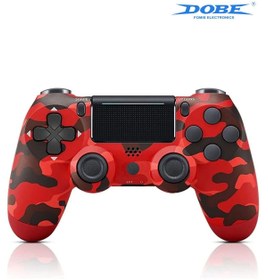 Resim Dobe PS4-PC-Android BOX-Android-IOS Telefon Tablet Uyumlu Titreşimli Bluetooth Oyun Kolu 