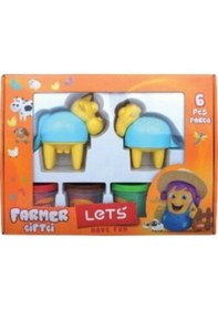 Resim Let's Oyun Hamuru Çiftlik Seti 6 Parça L8450 