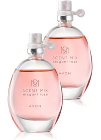 Resim AVON Scent Mix Elegant Rose Kadın Parfüm Edt 30 Ml. İkili Set 