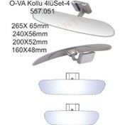 Resim Ic Dikiz Aynası Ova 4 Lü Set 