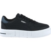 Resim Puma Cali Court Kadın Siyah Spor Ayakkabı (393802-18) 