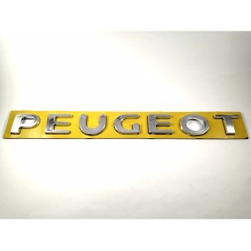 Resim Behin Dizayn PEUGEOT UYUMLU 307 Bagaj Yazısı Büyük 255mm-25mm 