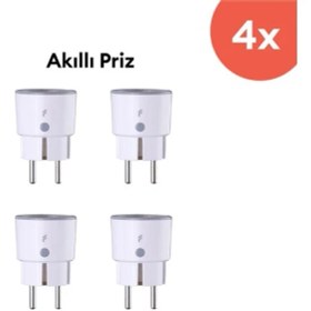 Resim Fonri Wi-Fi Akıllı Priz (16A) 4'lü Set 